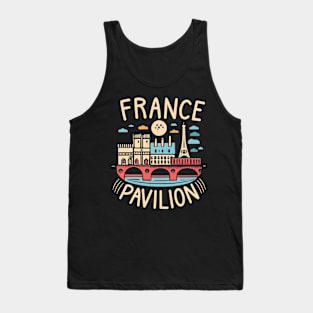 France Pavilion Tank Top